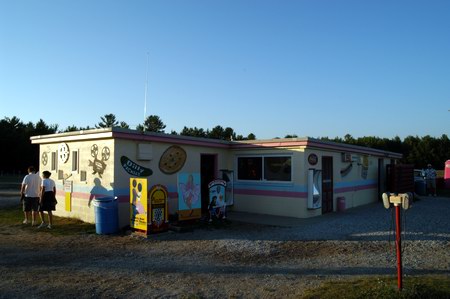 Cherry Bowl Drive-In Theatre - OUTSIDE CONCESSION